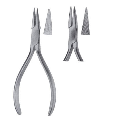 Modell marburg Serated Jaws Pliers for Orthodontics & Prosthetics